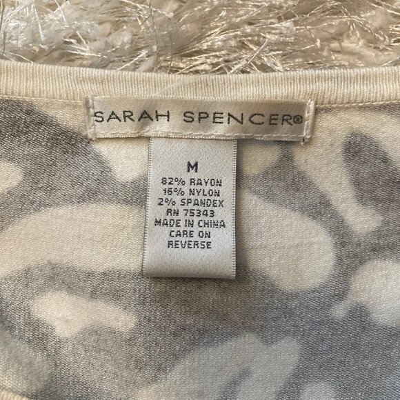 Sarah Spencer Abstract Sweater - Picture 2 of 6